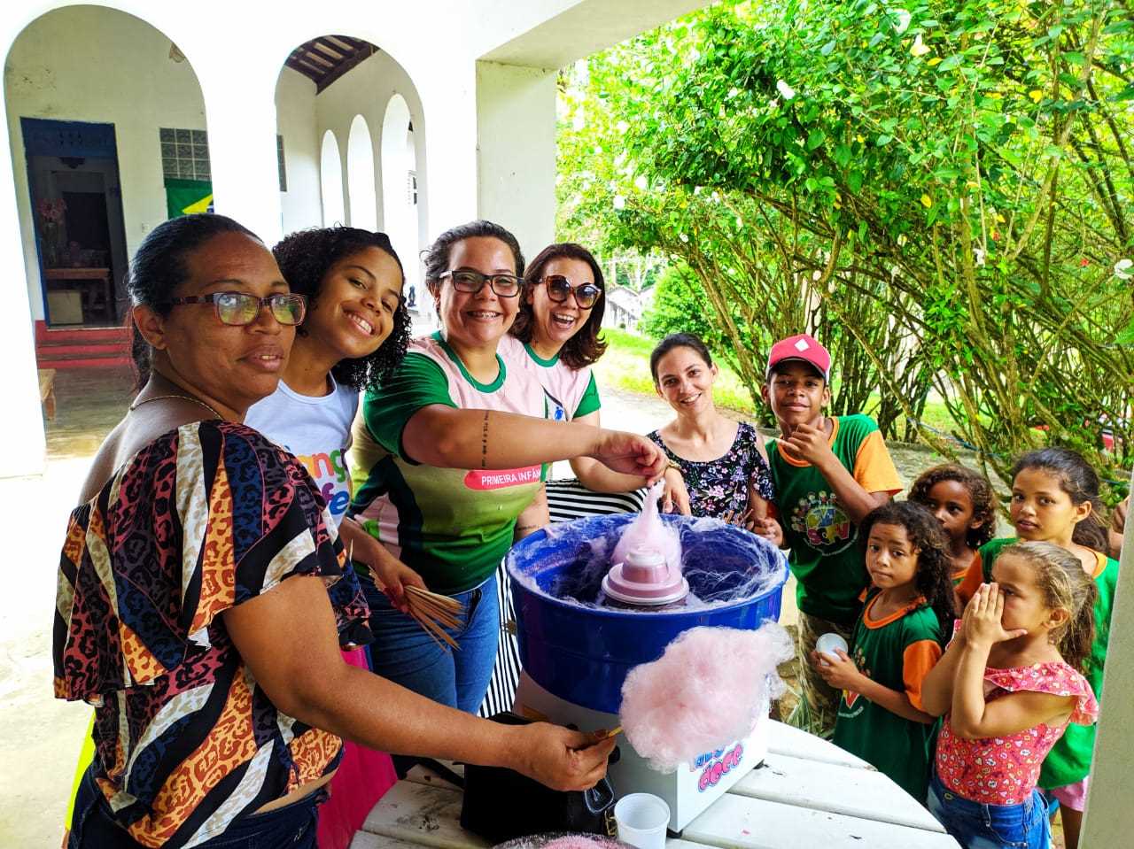 Camacã: Crianças beneficiárias do CRAS se divertem em confraternização de fim de ano